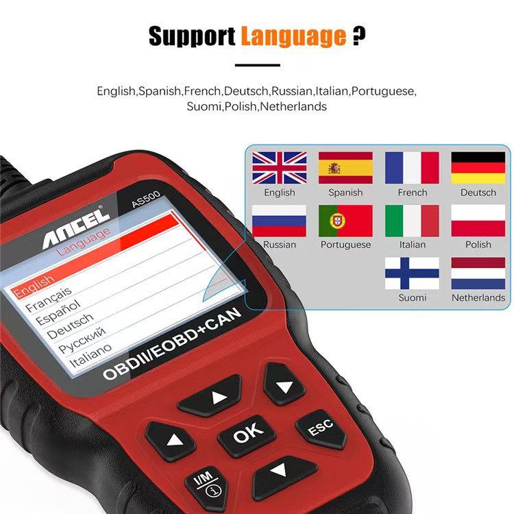 Car Repair Tools - Analyseur de moteur de voiture multi-langues