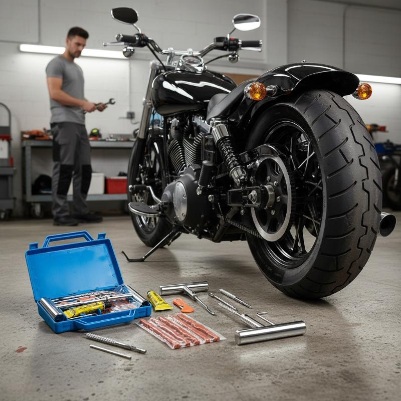 Car Repair Tools - Kit de réparation de pneus de