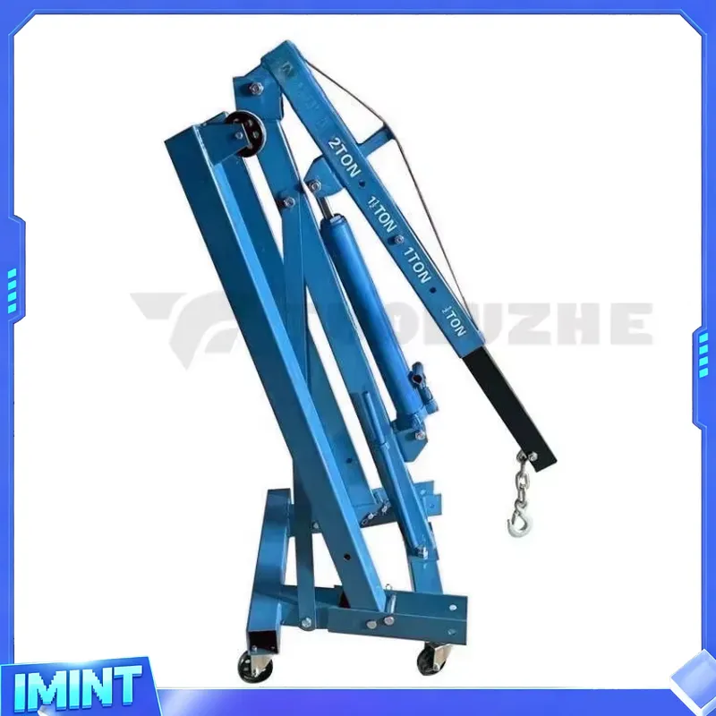 Grue hydraulique pliable bleue - Car Lift avis et prix